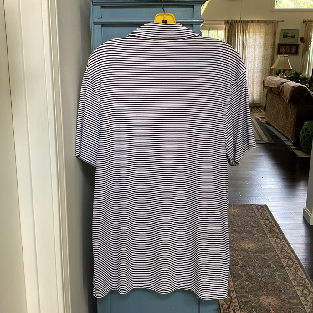 J. CREW PERFORMANCE Striped Pullover Shirt Size XL - Picture 4 of 9